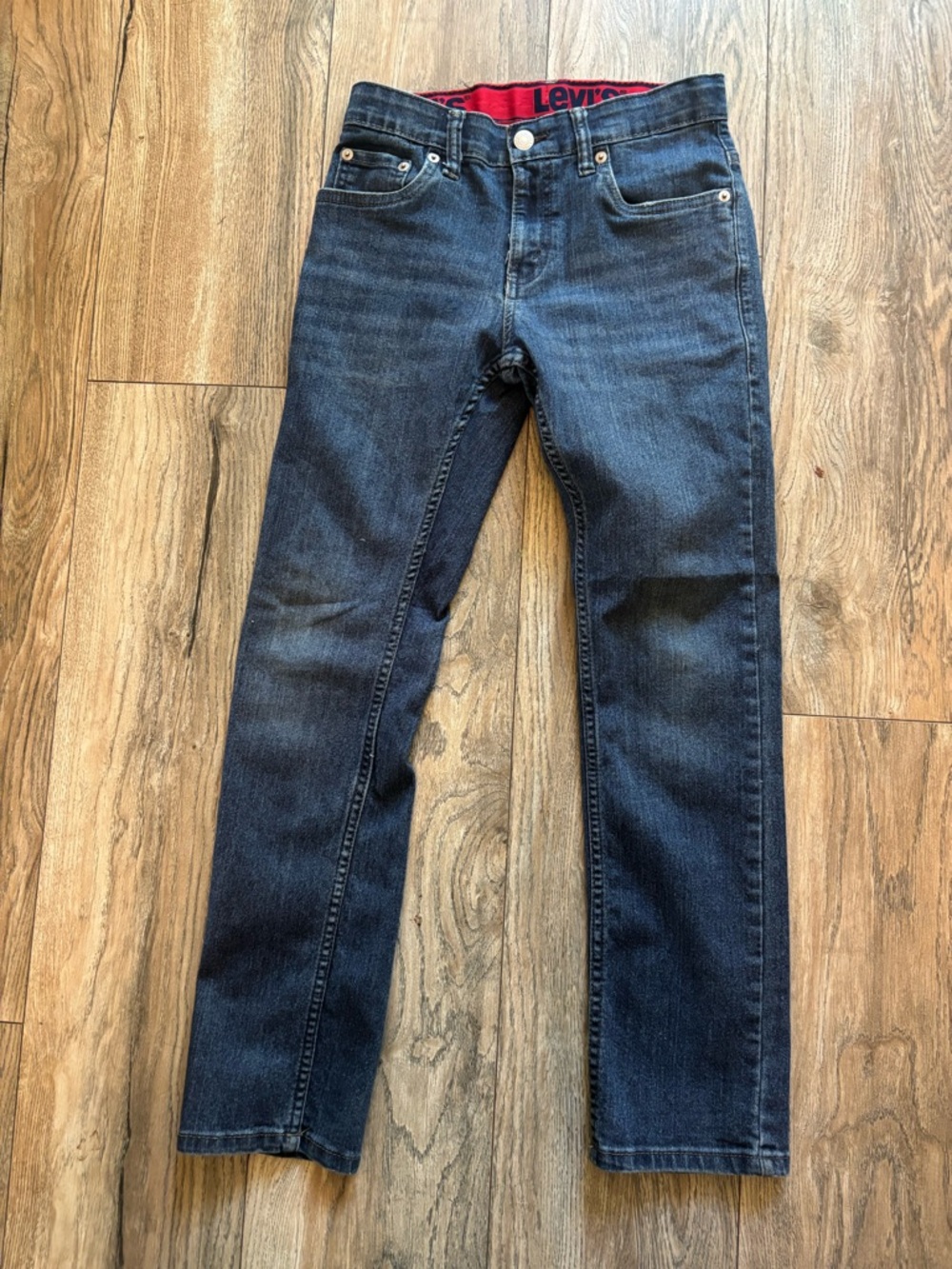 Levi’s Boys Jeans Straight Fit Denim Blue Size 12